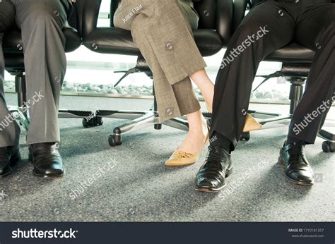 footsie under table